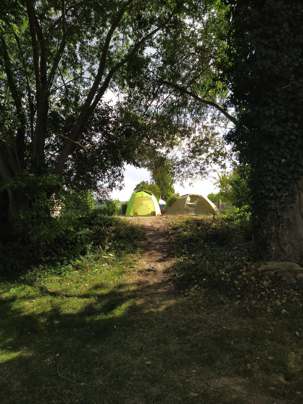 Zeltplatz · Einfach draußen sein.